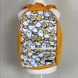 NWT Sanrio Gudetama Backpack - Orange and White‎